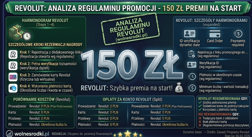 Revolut – 150 zł na start dla nowych klientów