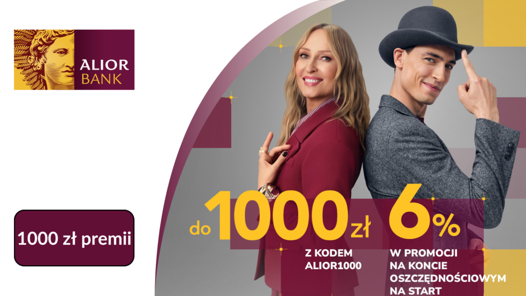 Alior Bank 1000 zł premii